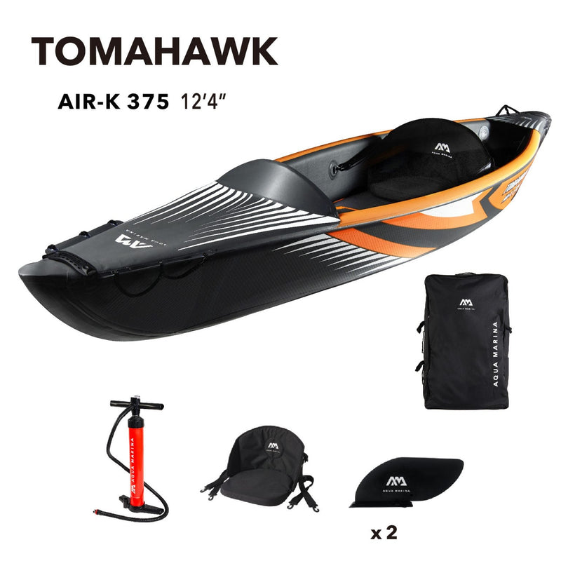 Aqua Marina Tomahawk AIR-K 12'4" Inflatable Kayak