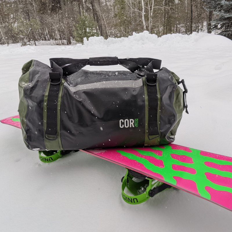 COR Surf Waterproof Roll-Top Dry Duffel Bag 60L