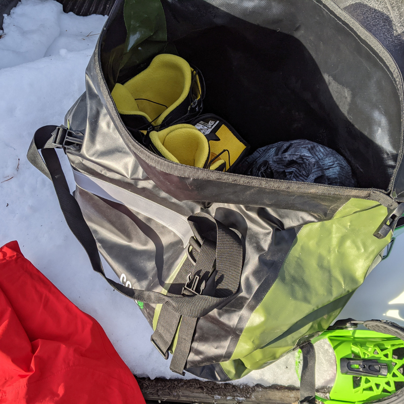 COR Surf Waterproof Roll-Top Dry Duffel Bag 60L