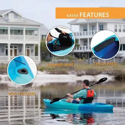 Lifetime Tundra 102 Sit-Inside Kayak