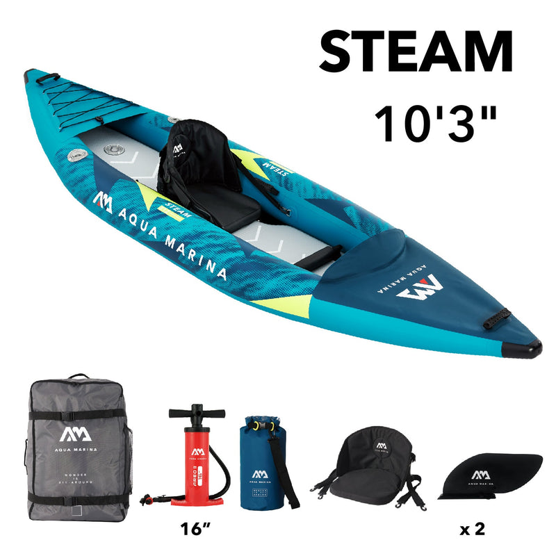 Aqua Marina STEAM 10'3" Inflatable Whitewater Kayak